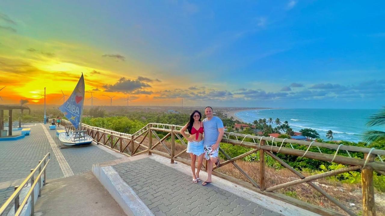 Lindo Flat Na Paradisiaca Praia Da 타이바 외부 사진